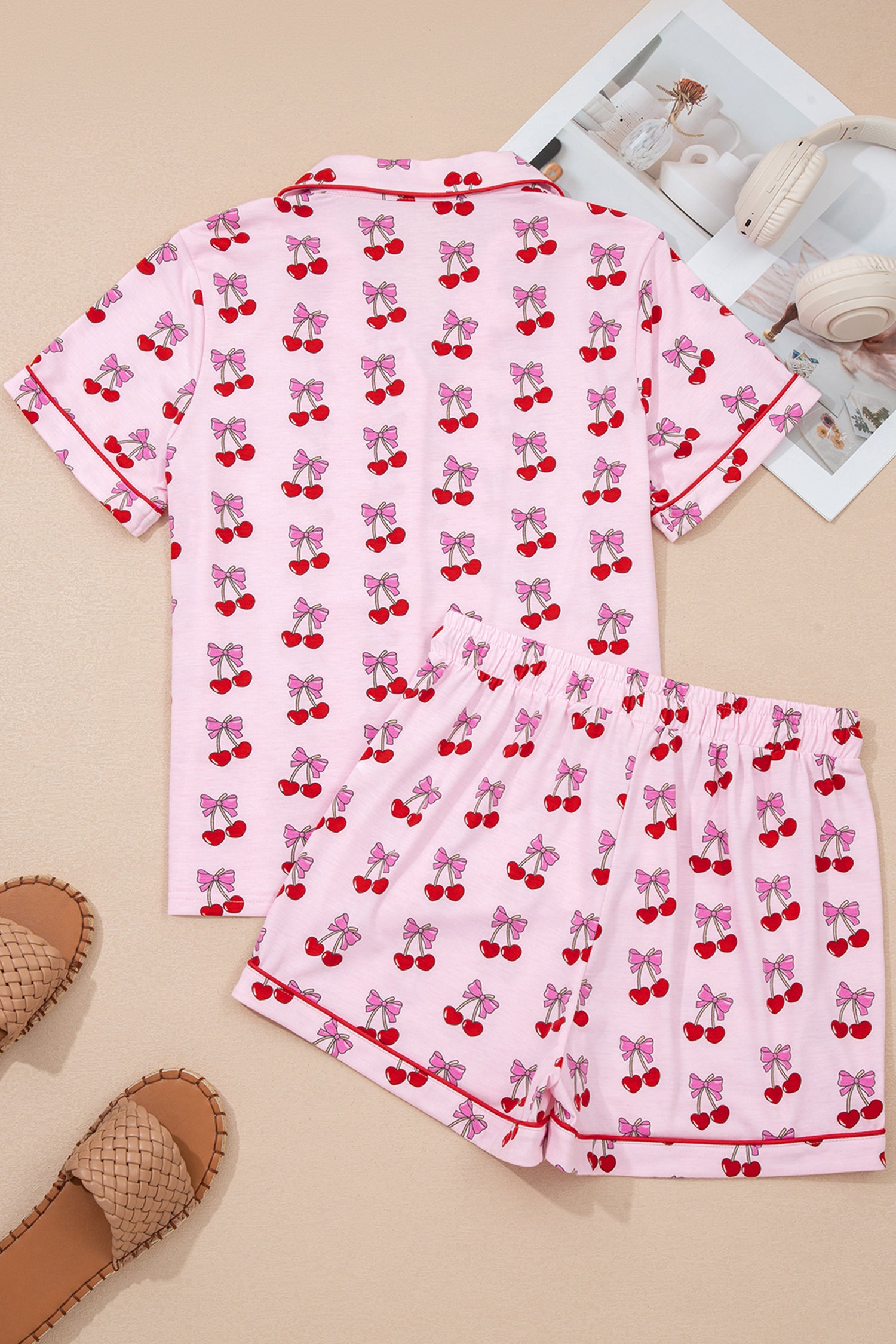 Cherry Pajama Set