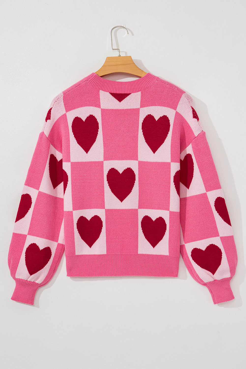 Pink Love Crew Neck Sweater