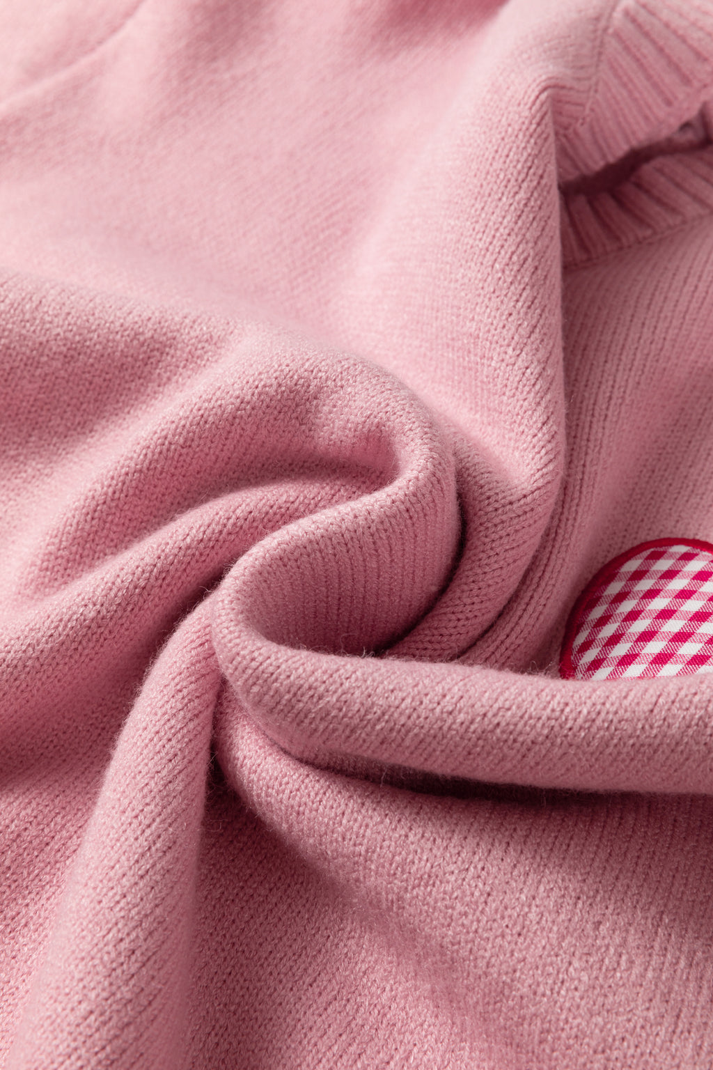 Heart  Shoulder Crew Neck Sweater - AXIOM PREMIUN