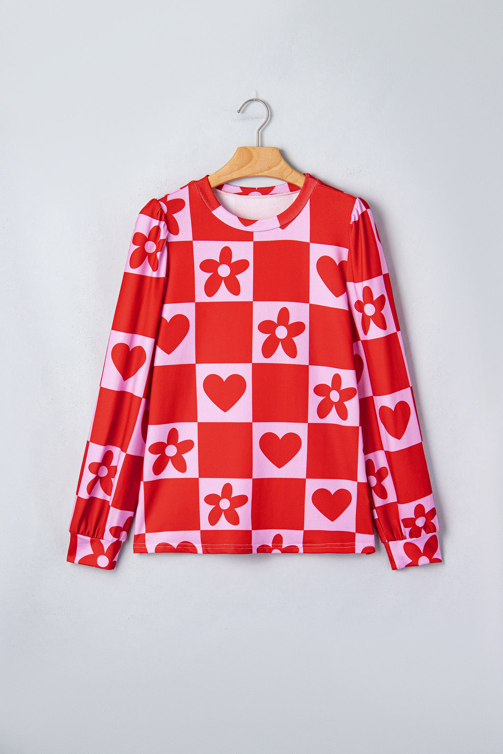 Heart Festive Valentine Blouse